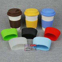 創意硅膠杯套 安全時尚的飲品伴侶